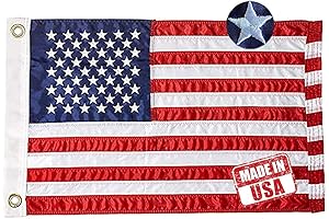 Embroidered Stars American Flag for Boat Use