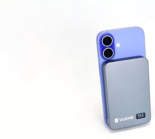 Miniatura 2 de Power Bank 3 en 1 de carga rápida, paquete de viaje, diseño delgado y ligero con indicador LED, 10000 mAh, carga iPhone 1615141312, AirPods, reloj