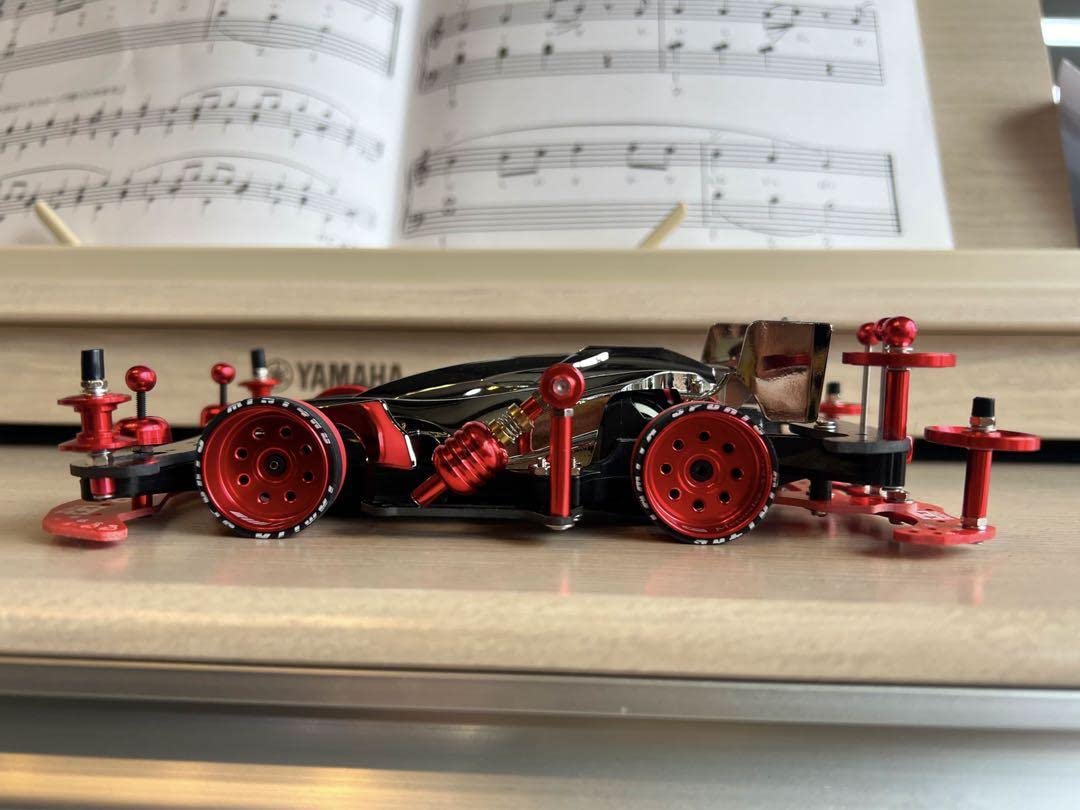 元祖！エアロアバンテ ブラック メタリック カスタム ミニ四駆 改造