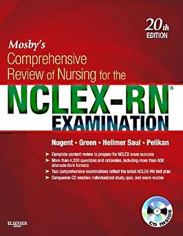 Mosbys Comprehensive Review of Nursing for the NCLEX-RN Examination