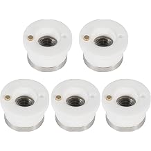 Cloudray Original 3D Laser Ceramic for Raytools BT210S BT240S BM109 BM111, M8 Thread Nozzle Holder 19.5mmDia x 12.5mmH, Fiber Laser Cutting Engraving Machine Spare Parts5-Pack