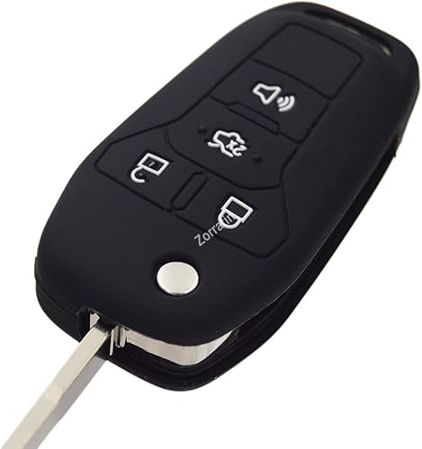 Funda de goma de silicona para llavero de Ford Fusion Transit (llave de labio)