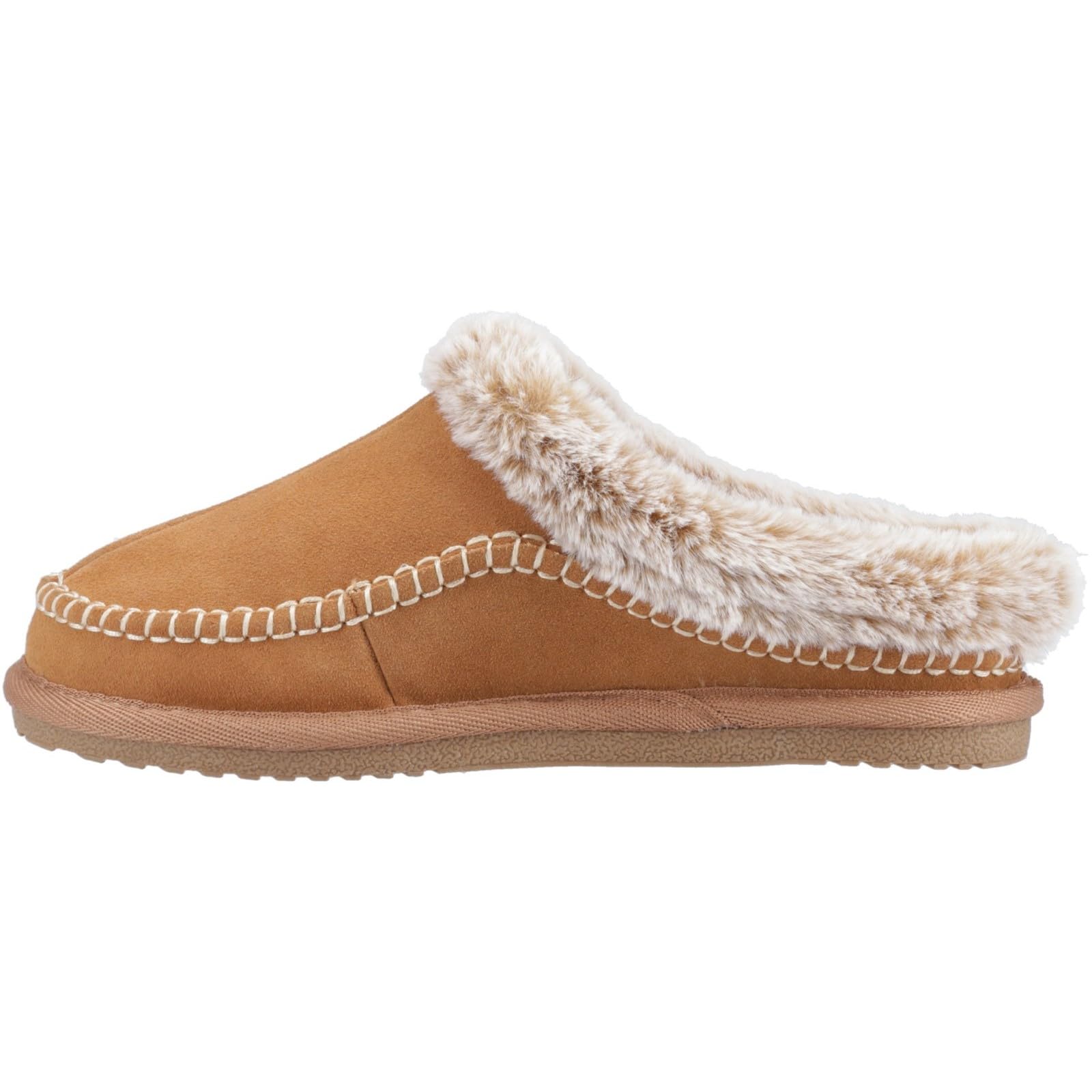 Hush Puppies Female Anika Slipper, Tan, 6