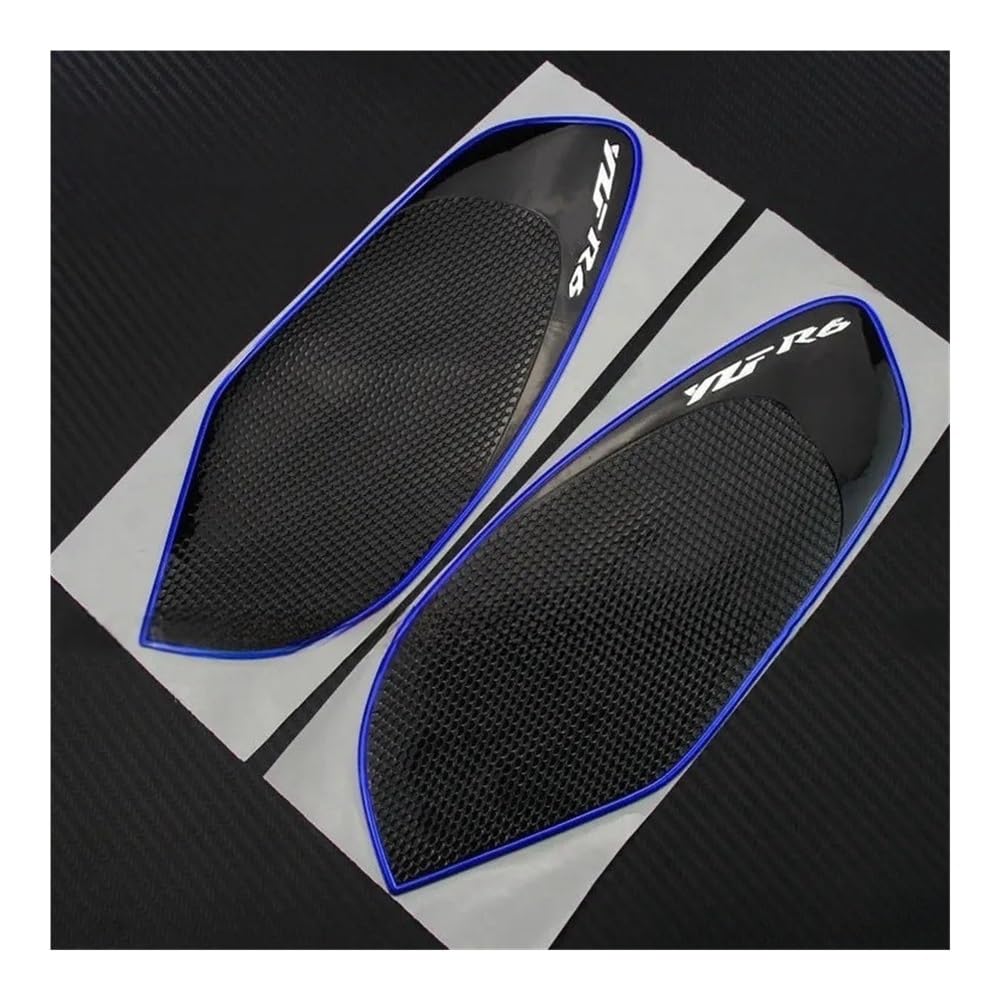 Fuel Tank Protector Motorcycle Tank Pad Protector Decoration Stickers Decals Gas Fuel Traction Side for YZF-R6 YZF R6 YZF600 2008-2014