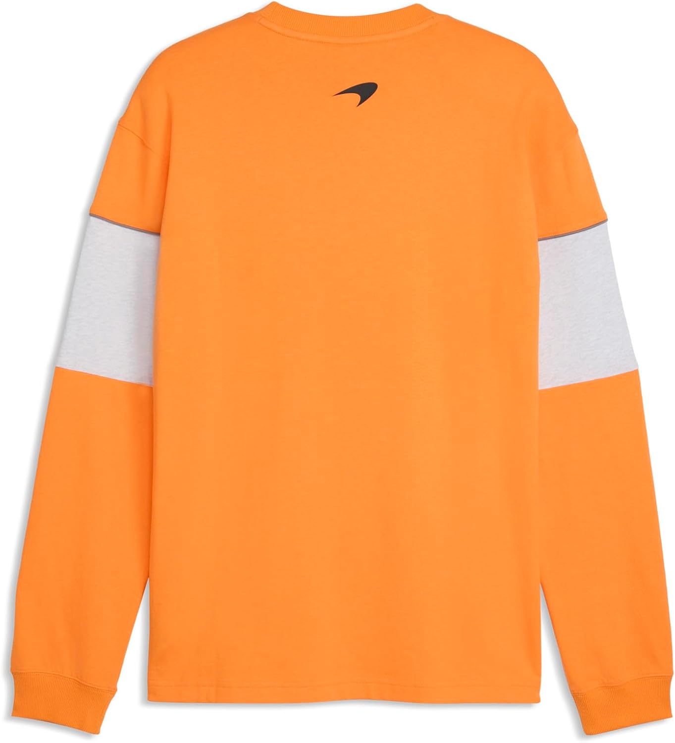 PUMA Mens Mclaren Racing Crew Neck Long Sleeve Casual Tops Casual - Orange