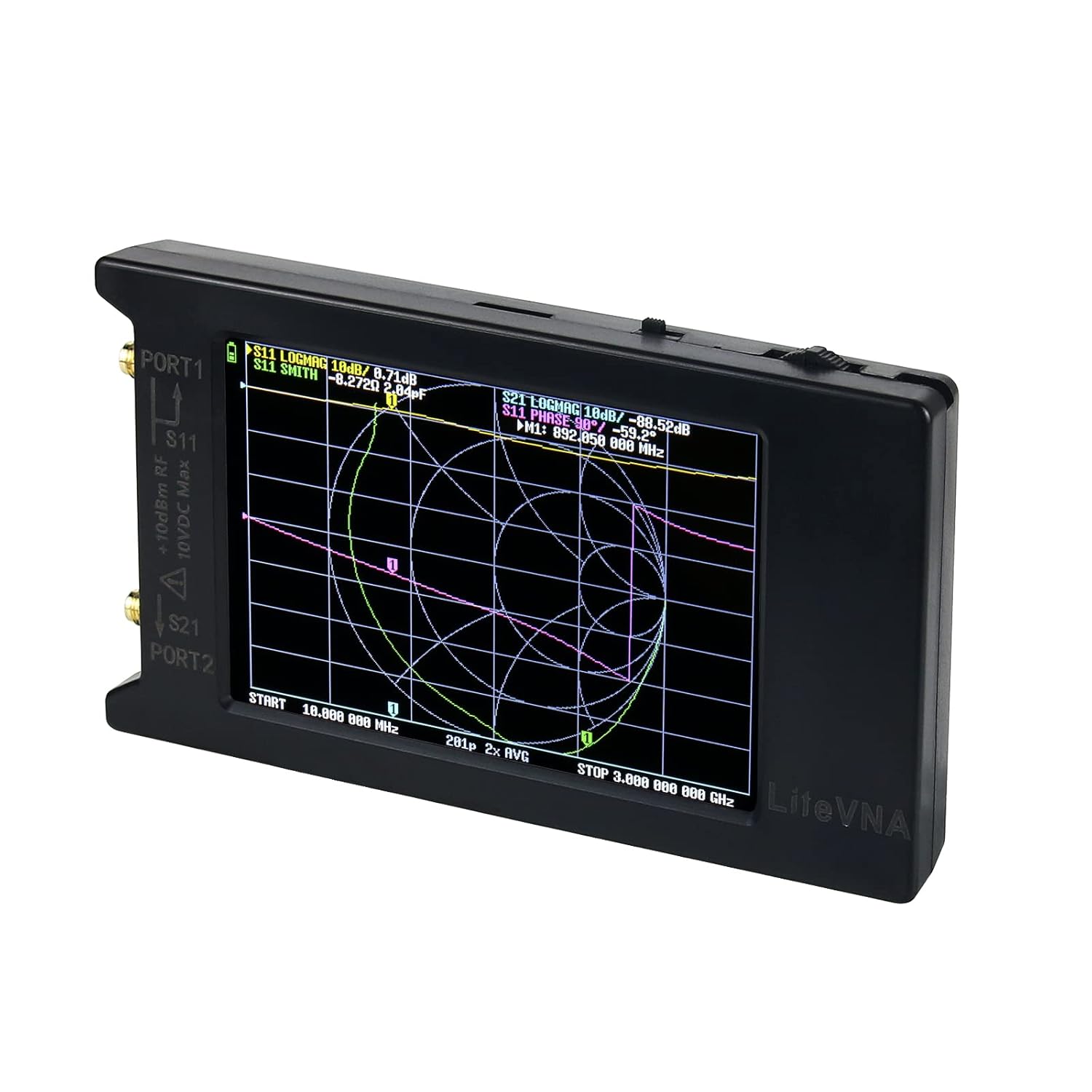 Buy LiteVNA64 VNA Analyzer 50KHz6.3GHz Portable Vector Network