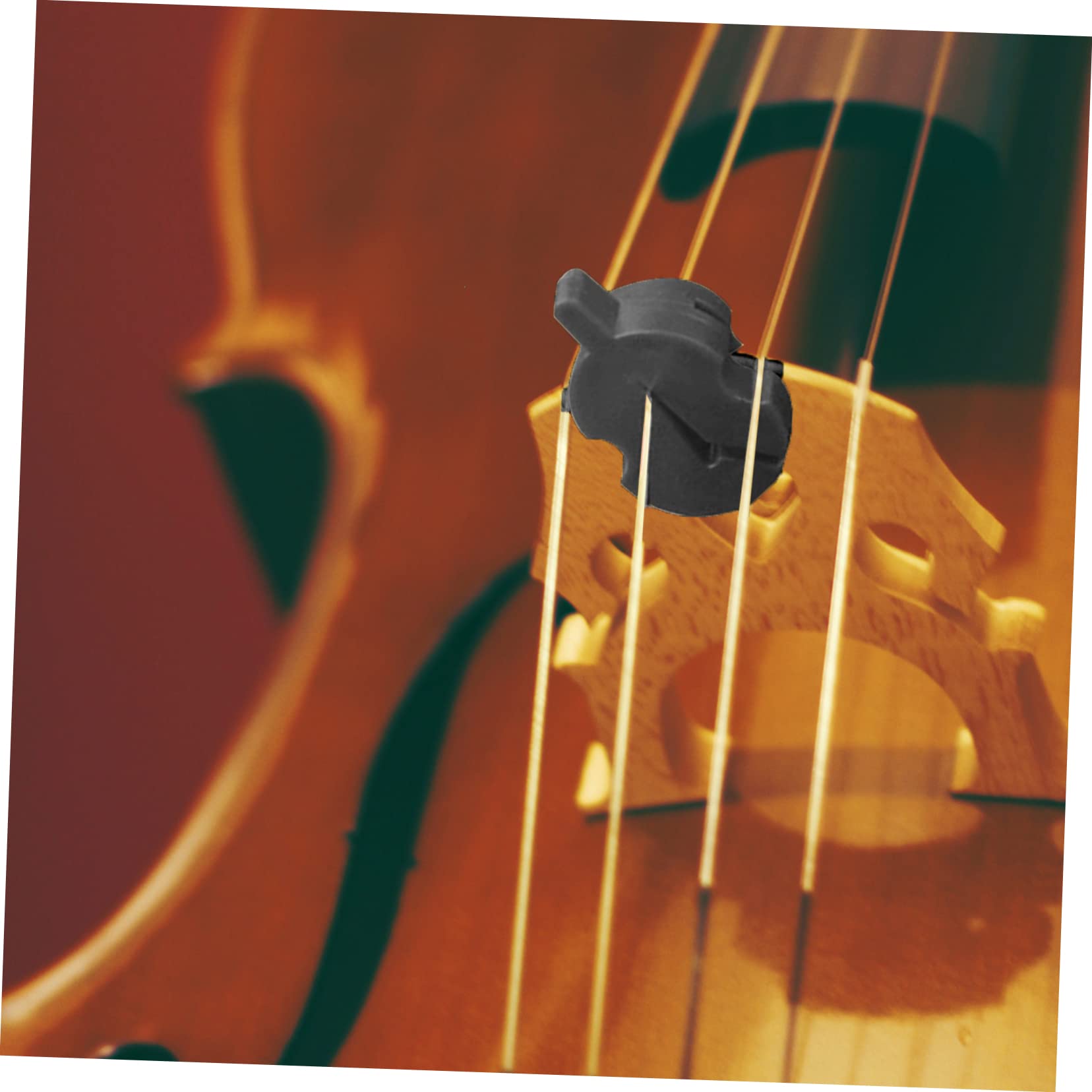 SECFOU Sordina Accessorio in Gomma per Silenziatore Pezzi 8 Violino senza Pratica Attenuazione Volume Alterare Tono per Principianti