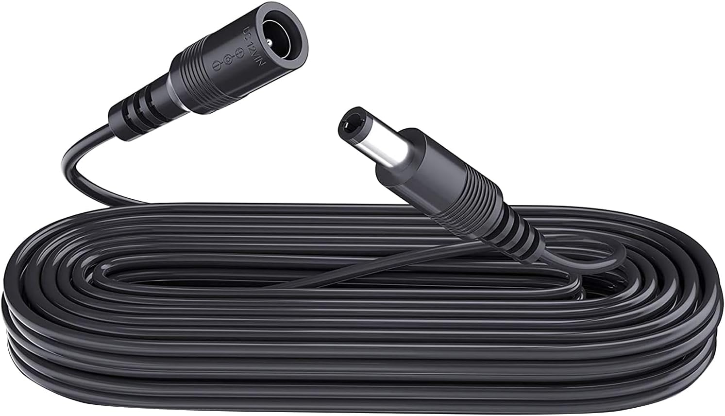 ANLINK 3M 10ft DC Power Extension Cable, Premium Pure Copper DC 12V Power Adapter Extension Cord 5.5mm x 2.1mm for CCTV Security Camera/Router/LED Strip Light/Printer/Monitor and More-Black โ image 1