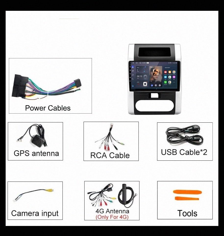 Radio coche con Bluetooth y comandos al volante para Golf MK6 con Mirror Link 5