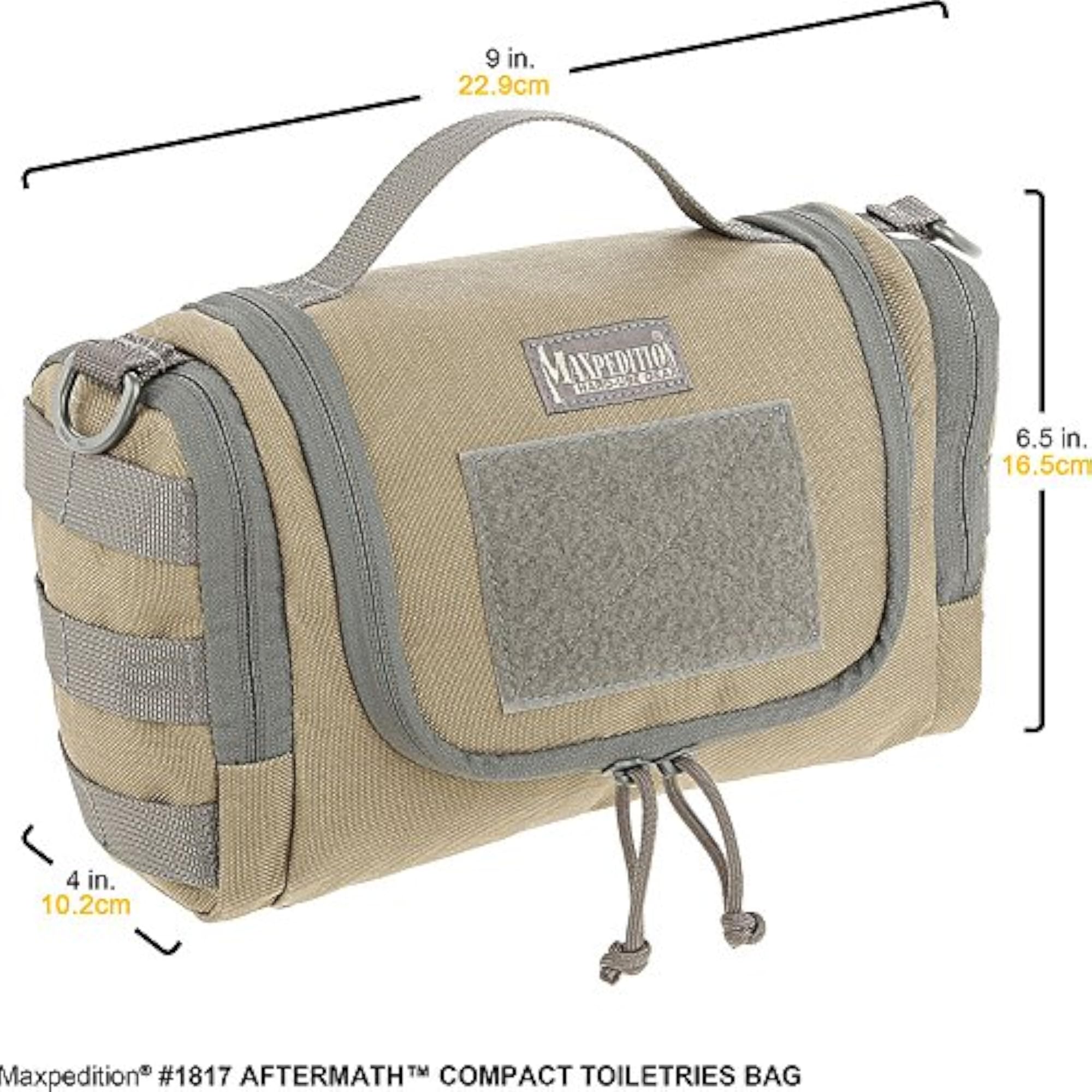 Gear Aftermath Compact Toiletries Bag, Travel Ready