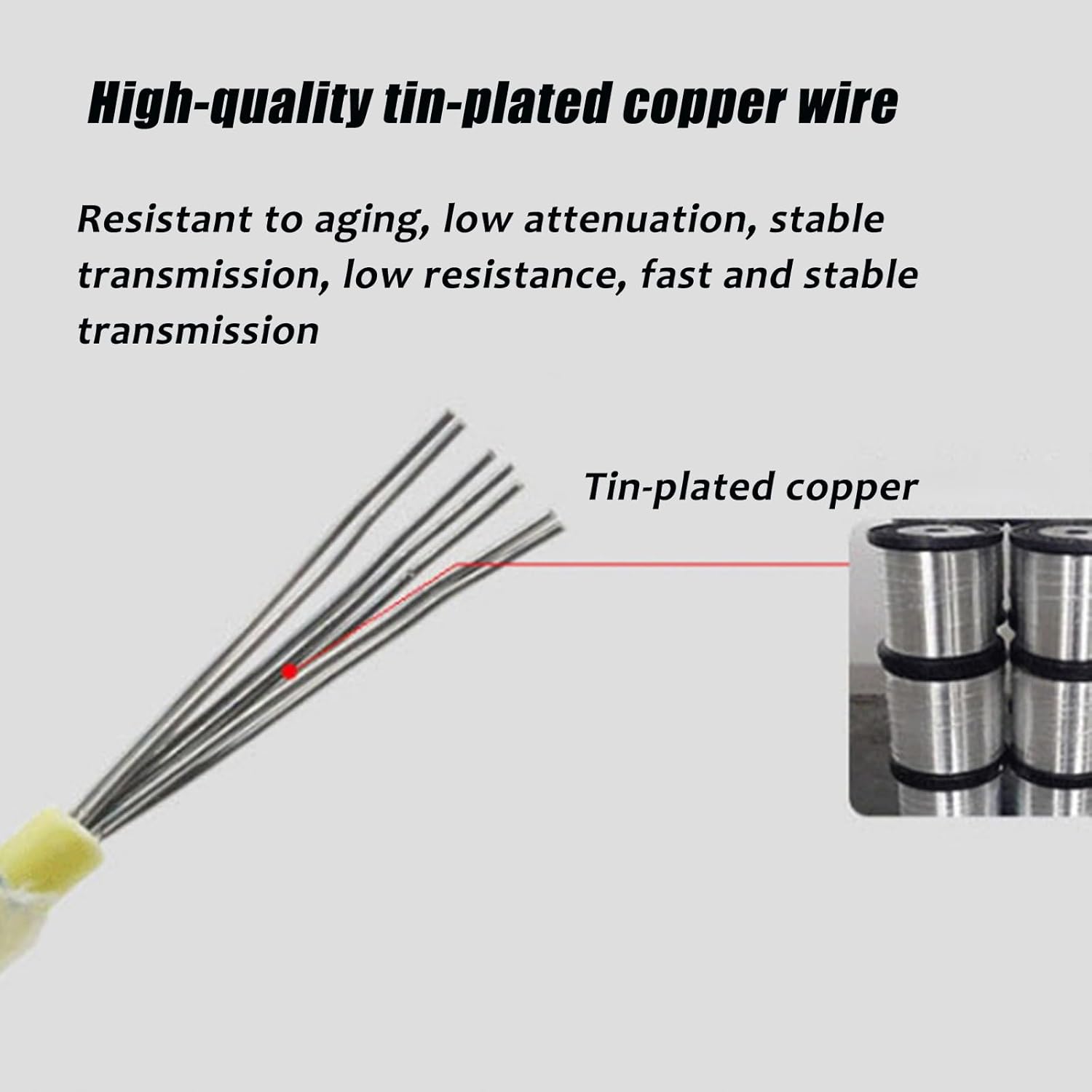 300ft Load Lighting Geomagnetic Coil Cable 0.75/1.5/4mm2,Tinned Copper Low Voltage Wire,High Mast Road Lighting Cable for Highway,Hoist & Industrial Applications(Green,4mm2)