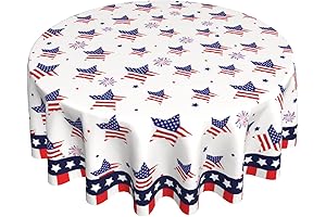 4th of July Tablecloth Fabric Patriotic