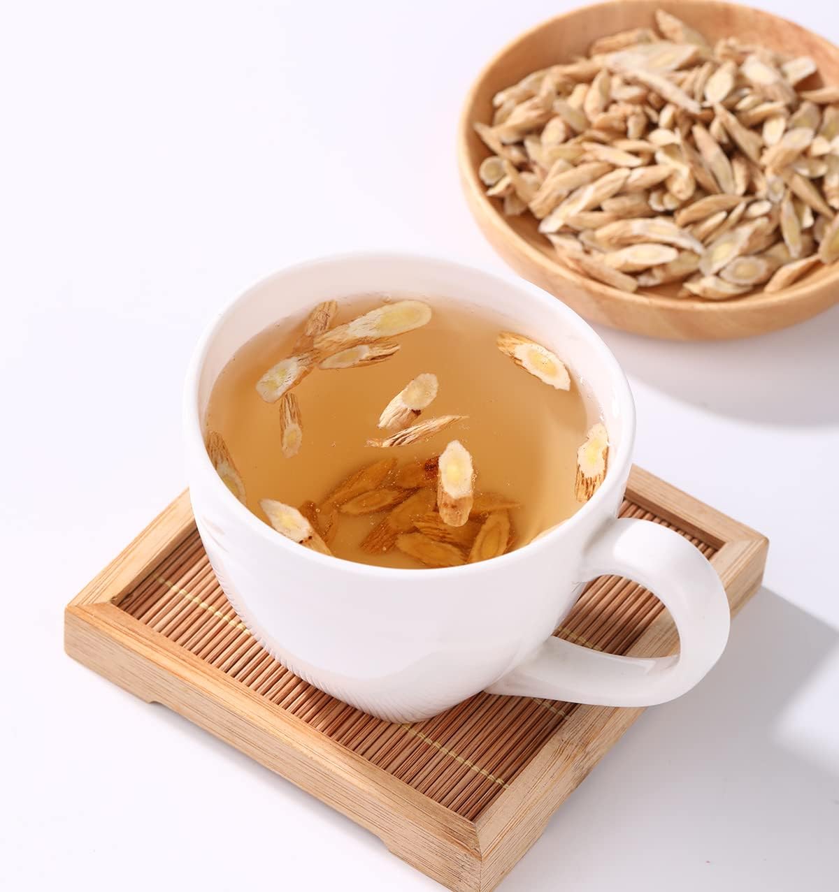 Premium Astragalus Root Tea Slices/12 Oz(339g),Featured 黄芪 Pure and Natural,No additives,Cut and Sifted Herbal Tea. - Image 5