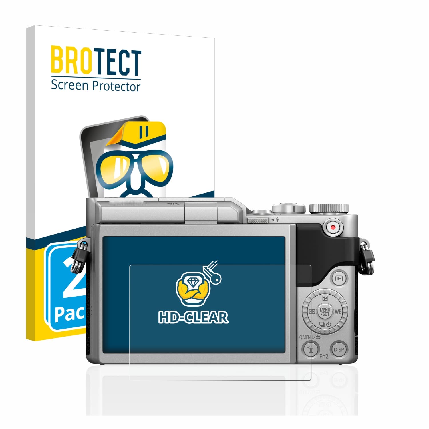 Brotect Pellicola Protettiva In PET Per KXD A1 (2 Pezzi) - Trasparente HD, Anti-Impronta, Anti-Graffio - Made In Germany - 2