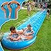 Slip and Slide, Scivolo con 2 Bodyboard, 9,4 m Slip and Slide per bambini e adulti Scivoli per bambini cortile con doppio spruzzo d'acqua