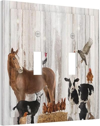 Vista 501 de Cubiertas decorativas de salida de estrella de mar playera, tablero de madera azul de concha de mar de 1 banda, decoración individual GFCI, placa