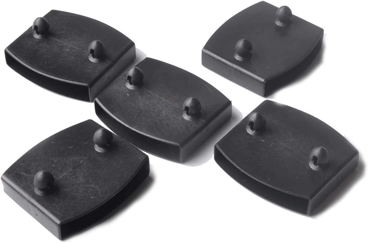 XIAONAN 55-56mm 20PCS Replacement Bed Slat Holders Kits Bundles Plastic Centre Caps Holders, Width 56mm x Height 9 mm (Inside Dimension), for single, double and king size beds