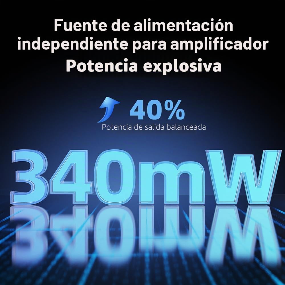 FiiO BTR15 Amplificador/DAC Tipo Dongle con 340mW de Potencia