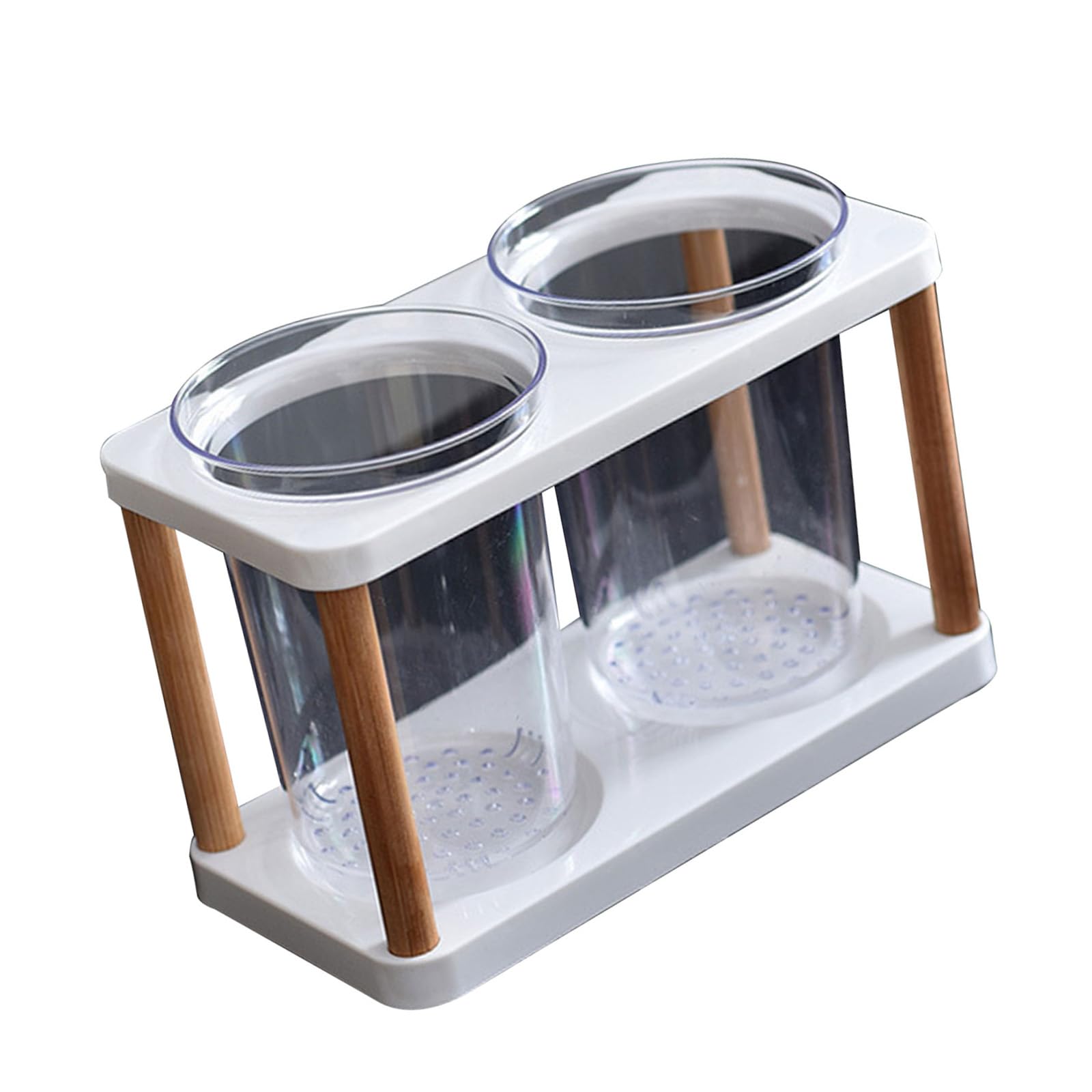 Bnojjellol Sturdy User Friendly Chopsticks Holder Stylish Simple Chopsticks Holder with Wood Stand for Modern Kitchens Japan Styles Chopstick Rest