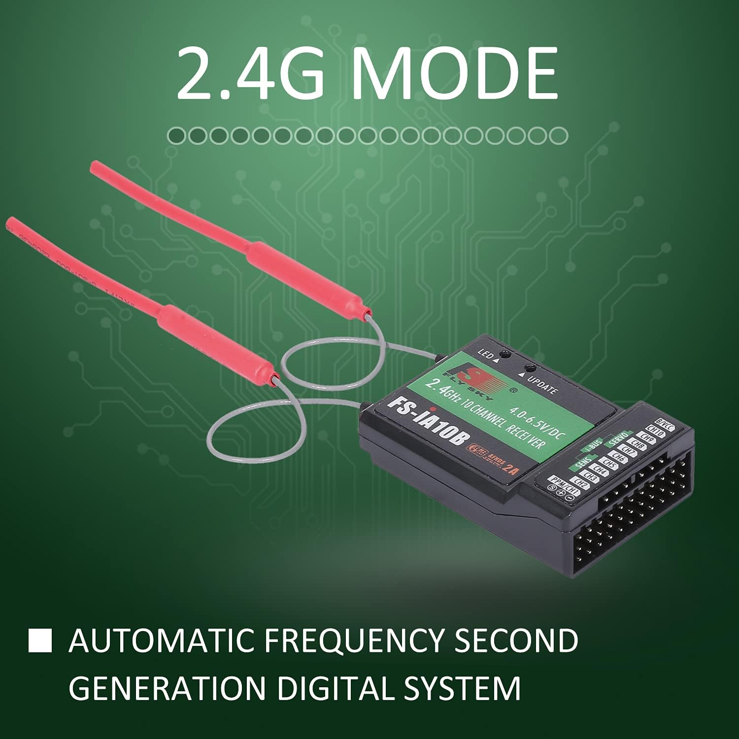 Flysky FS-iA10B Receiver 2.4G Mode
