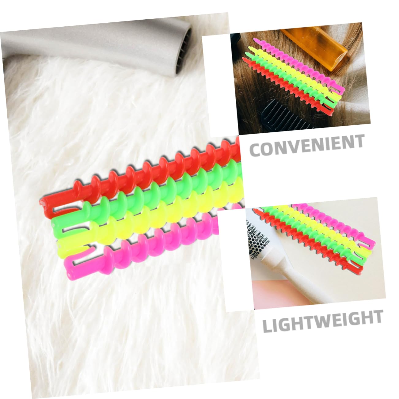 FRCOLOR 5 Set Di Bigodini Per Ondulati A Spirale Bigodini Per Per Donne E Uomini Per Lo Styling Dei Corti 26 Pezzi * 5