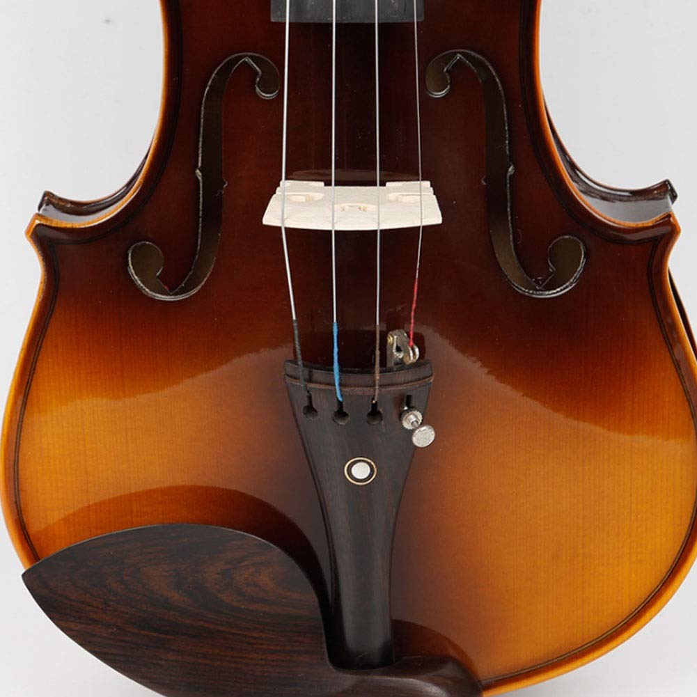 Violino standard da studente, per principianti, Bambini Acustica Violino Violino Guida Dito Tastiera Adesivi Tastiera Intonazione Etichetta Marcatore E Gomma Mute Pack Violino Mute Silenziatore Violin