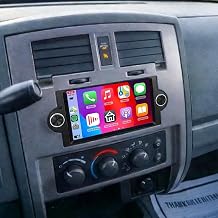Android 14 Double Din Car Radio for Dodge Dakota 2005 2006 2007, 6.86 inch Touchscreen Radio for Dodge Charger 2006-2007 Bluetooth with Wireless Carplay Android Auto FM RDS AHD Backup Camera 2+32G