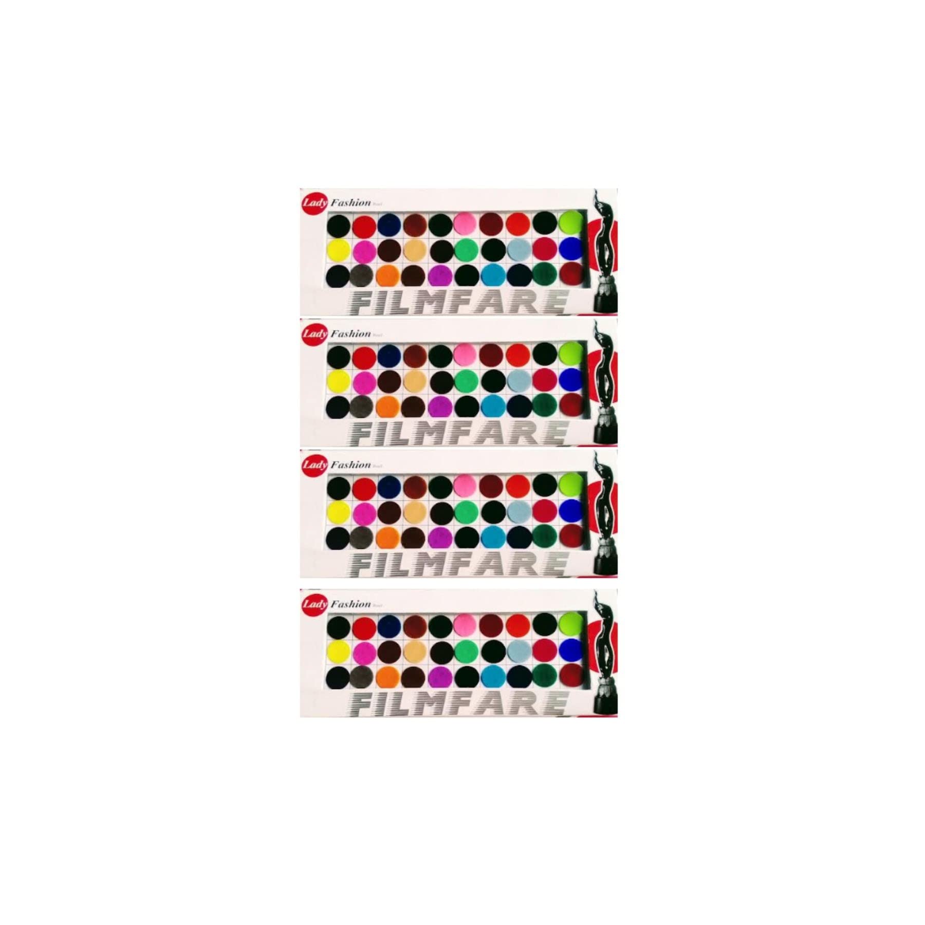 Sujit Enterprise- Large Size Round Sape Multicolour Plain Classic Bindi for Women Big Size Forehead Bindi for Ladies & Girls Size-12 mm &10mm (Pack of 4)-picture-23