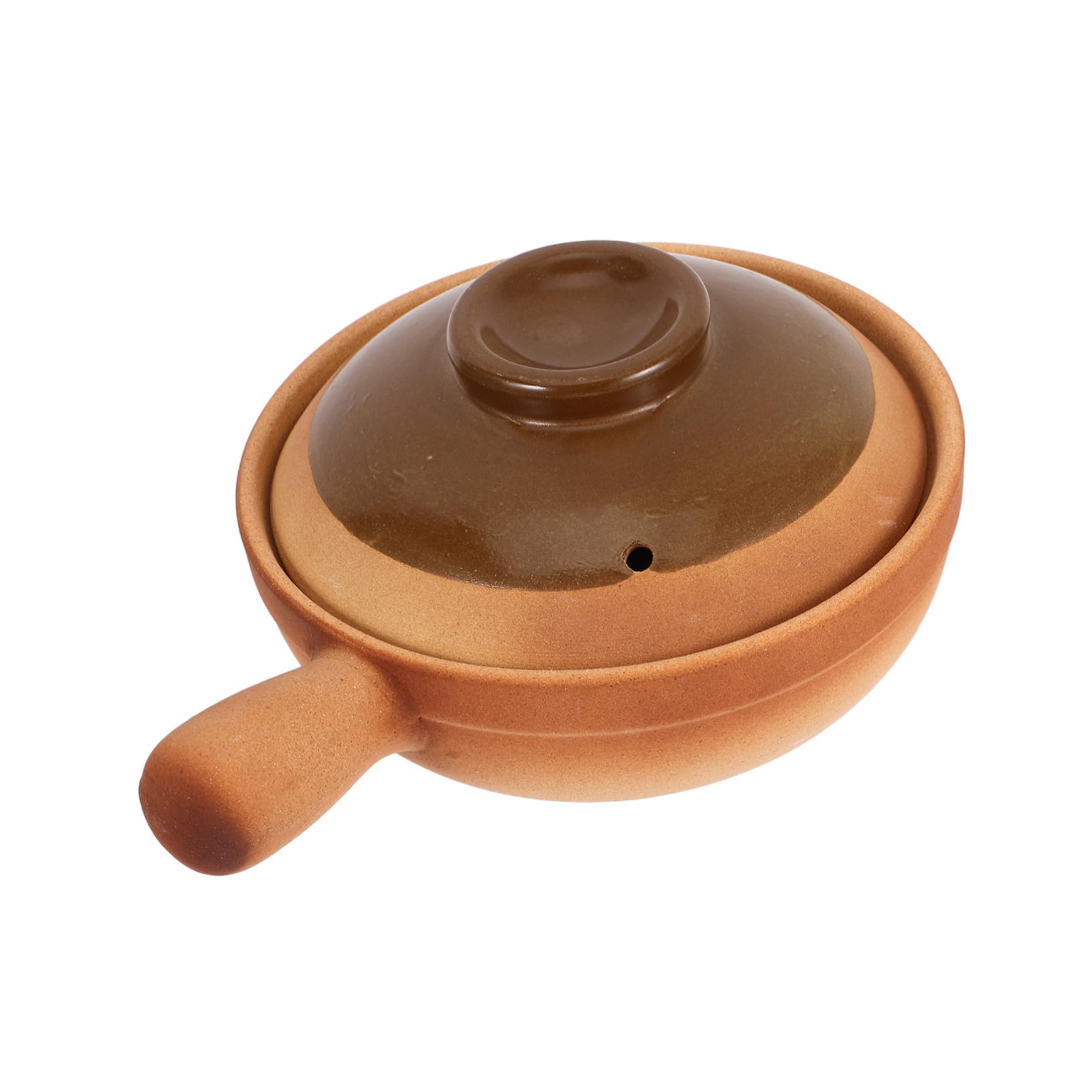 Pentola in Terracotta da 850ml in Ceramica per Zuppa e Riso | Uso per Takeout di Riso e Pasti Domestici, Adatta a Piccole Famiglie, Resistente al Calore e Versatile