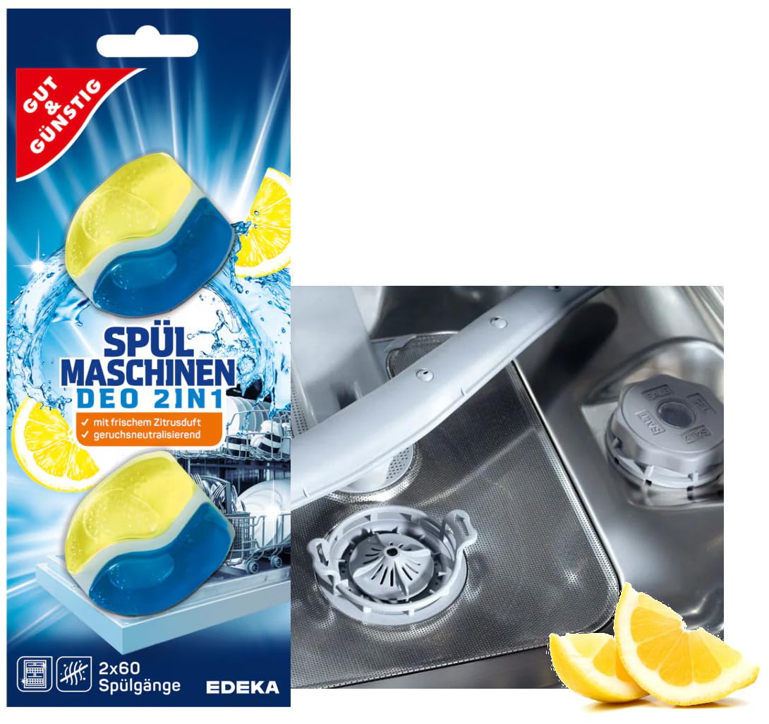 Gut & Günstig Spülmaschinen Deo 2 in 1 Kosmetik