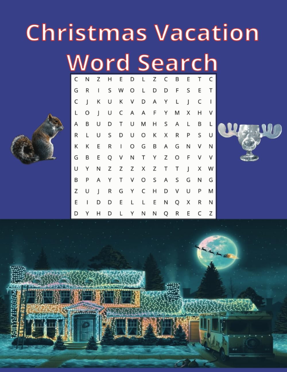 Christmas Vacation Word Search: Word Puzzle for Movie Lovers