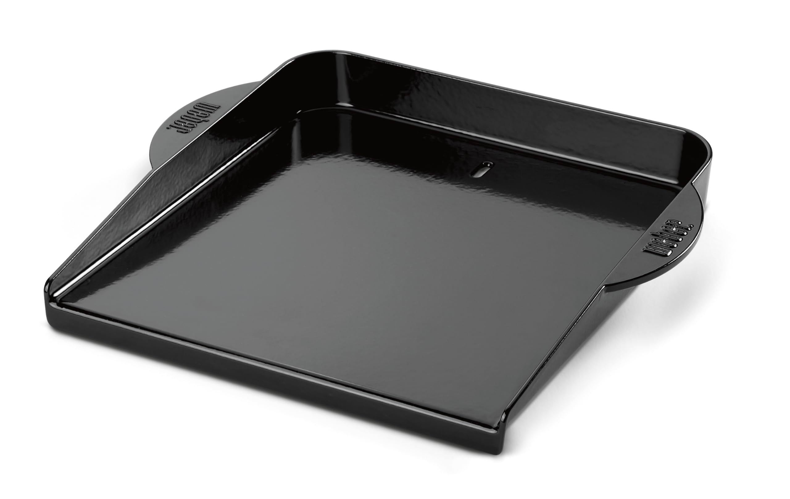 Weber plancha Deluxe in ghisa per Q300 / 3000 e Barbecue a Gas/Calore Uniforme, Ideale per Verdure, Frutti di Mare e Piatti in Padella – Nero (6466)