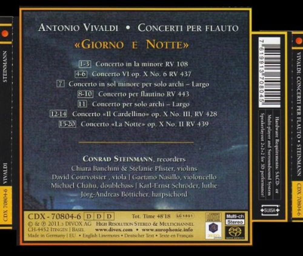 Vivaldi: Day And Night