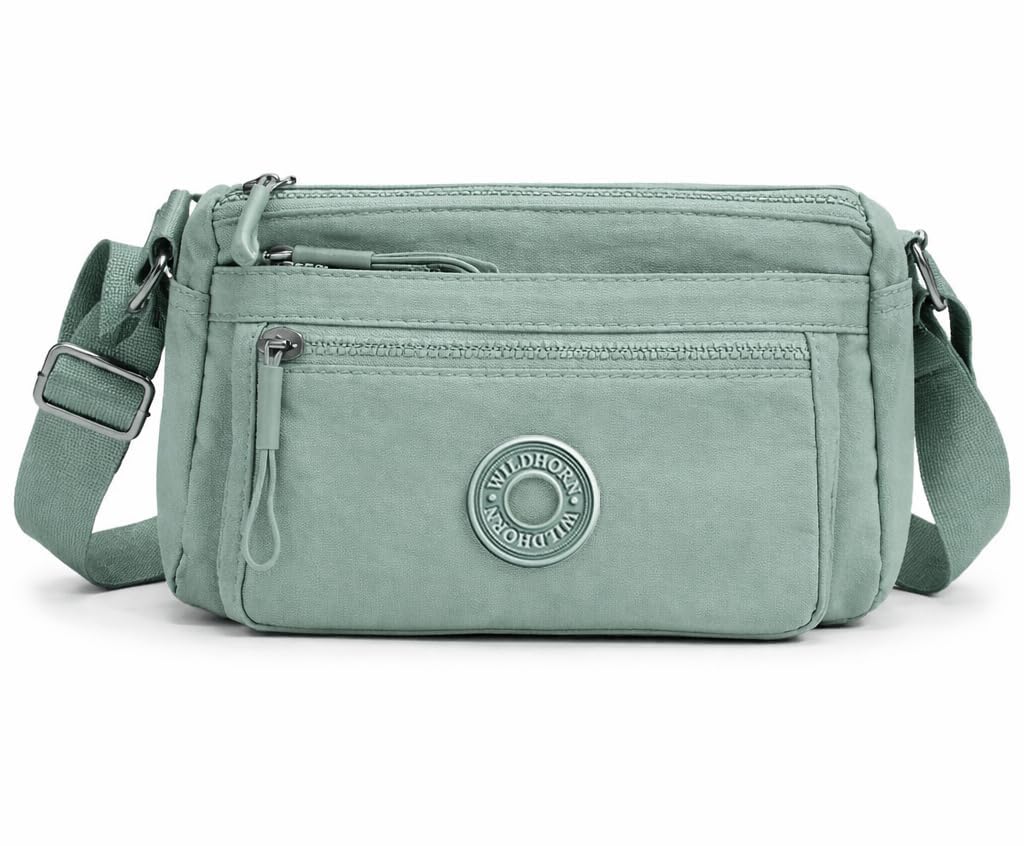 wildhorn Nylon Crossbody Bag for Women | Lightweight Adjustable Shoulder Sling Bag | Multi Pocket Casual Travel Handbag-picture-29