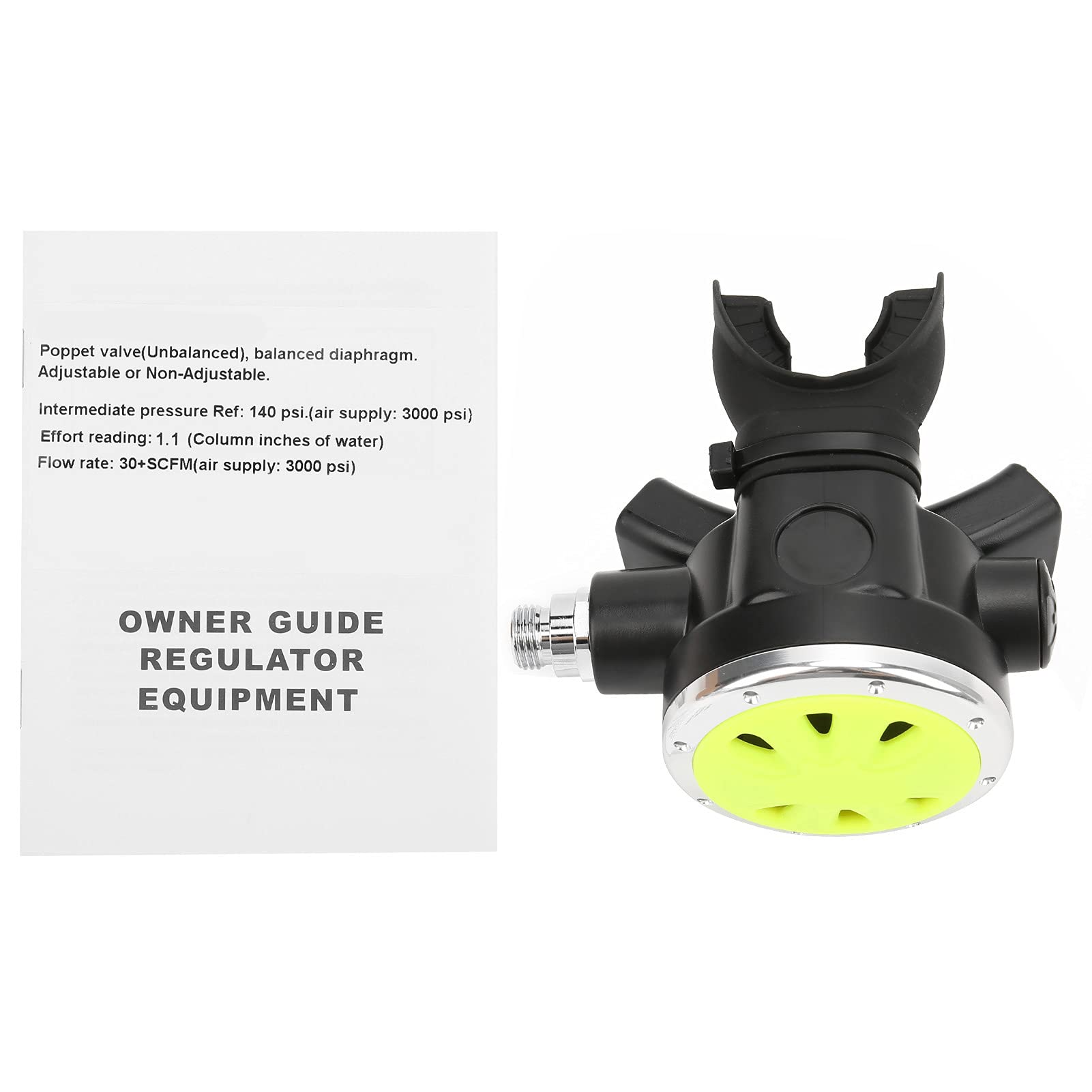 Gavigain Keep Diving Diving Pressure Reducer Underwater Secondary Diving Breathing Regulator