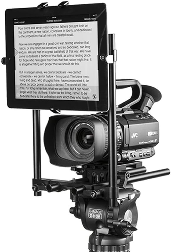 🛒 Crazy Deals Ikan PT-TAB Above The Lens Universal Tablet Teleprompter (Black)