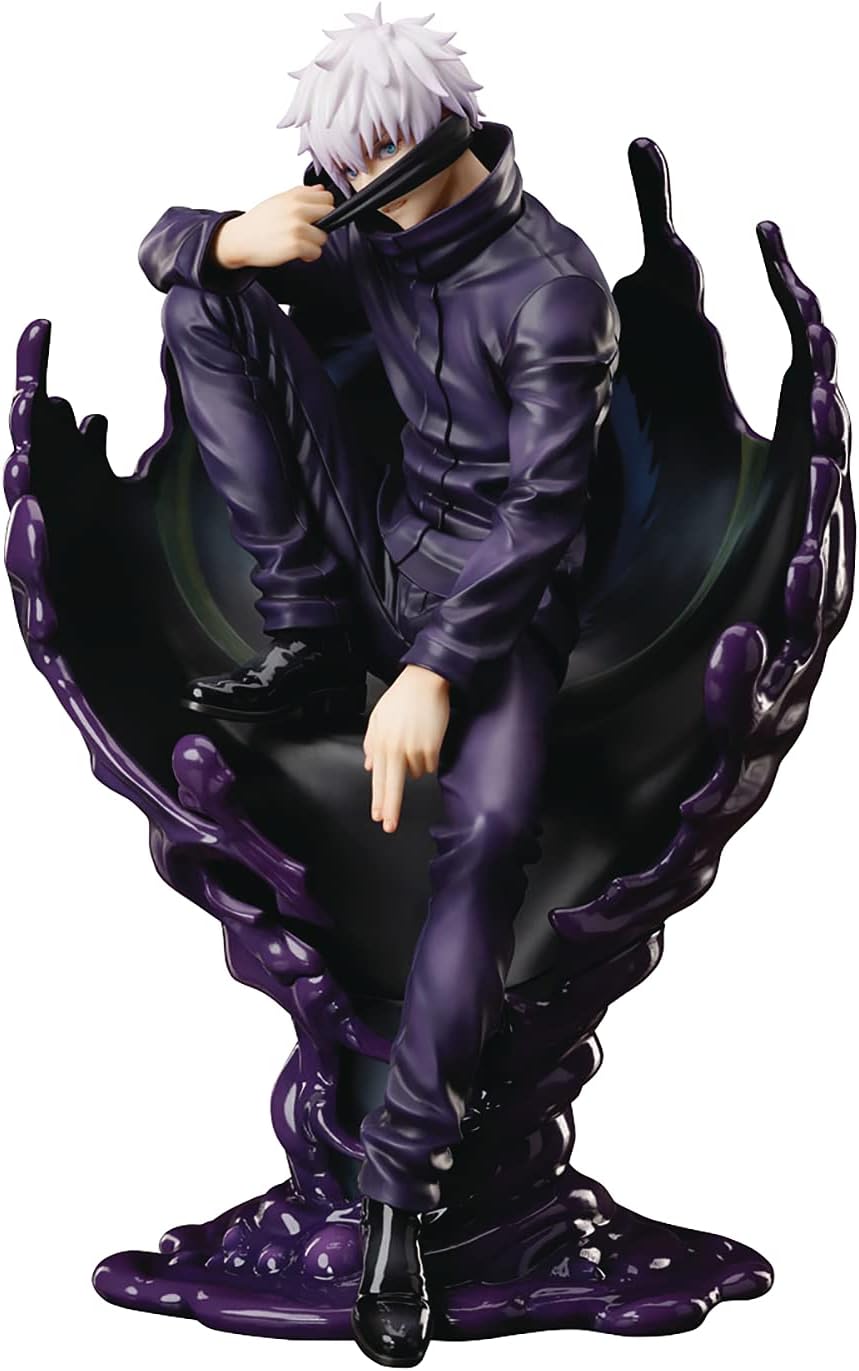 Furyu Jujutsu Kaisen: Satoru Gojo Mappa Showcase 1:7 Scale PVC Figure, Multicolor