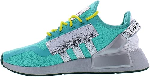 Miniatura 4 de adidas NMD_R1.V2 South Park - Zapatos para hombre talla 8.5, color verde azuladoplateado, Pavo real verde azuladoplateado metálico azul