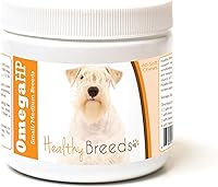 Vista 130 de Healthy Breeds Schnauzer en miniatura Omega HP Ácido graso para piel y pelaje Masticables suaves 60