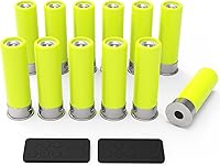 Vista 24 de Artemis Tapas de Seguridad Rondas de Entrenamiento Simuladas Reutilizables Múltiples Estilos con Peso Cercano al Real para Práctica de Fuego en Seco