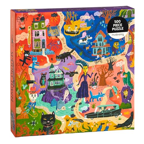 Welcome to Spooky Town 500 Piece Family Puzzle