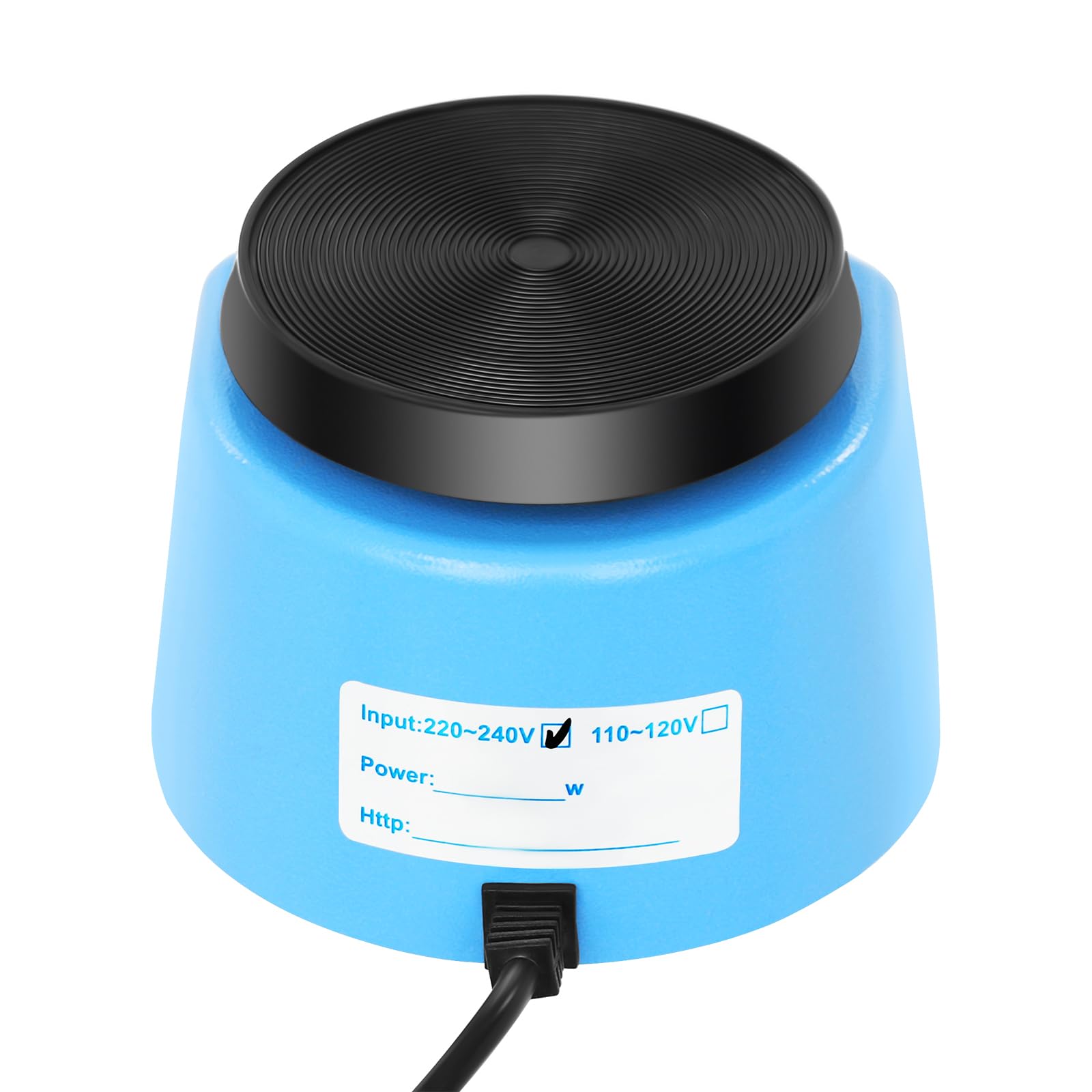 4'' Dental Oszillator, 100W Elektrisch Einstellbare Geschwindigkeit Gipsrüttler, Runder Vibrator Zahntechnik Lab Vibrating Equipment