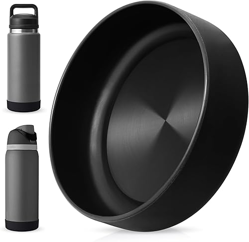 Miniatura 3 de UBEEKOO Bota para botella de agua y tapón de repuesto, compatible con Owala FreeSip de 32 onzas, protector de silicona accesorio, funda protectora