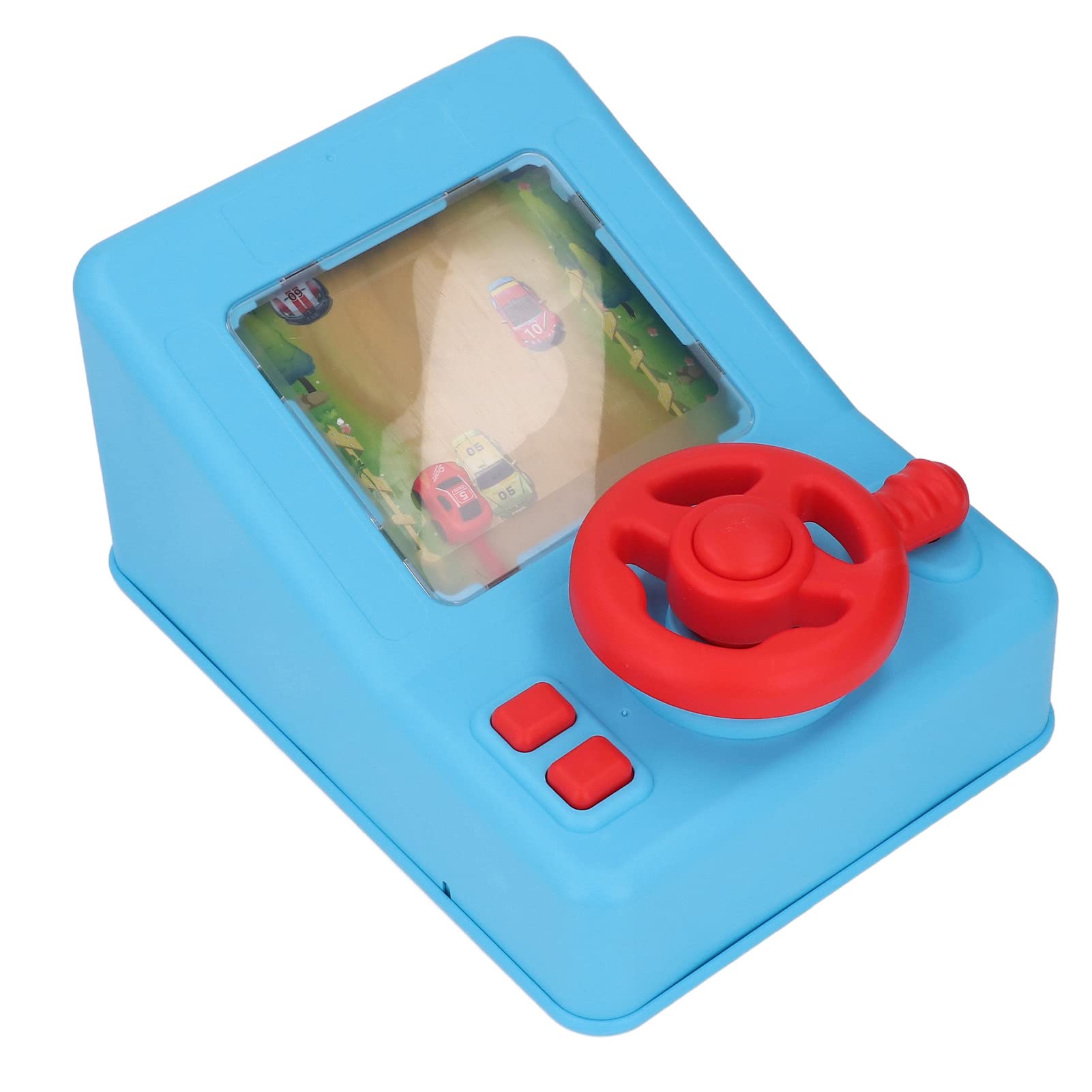 Vbestlife Racing Game Toy, Turn and Learn Adventure Electric Sound Dashboard Toy Driving Simulation Steering Wheel for Boy