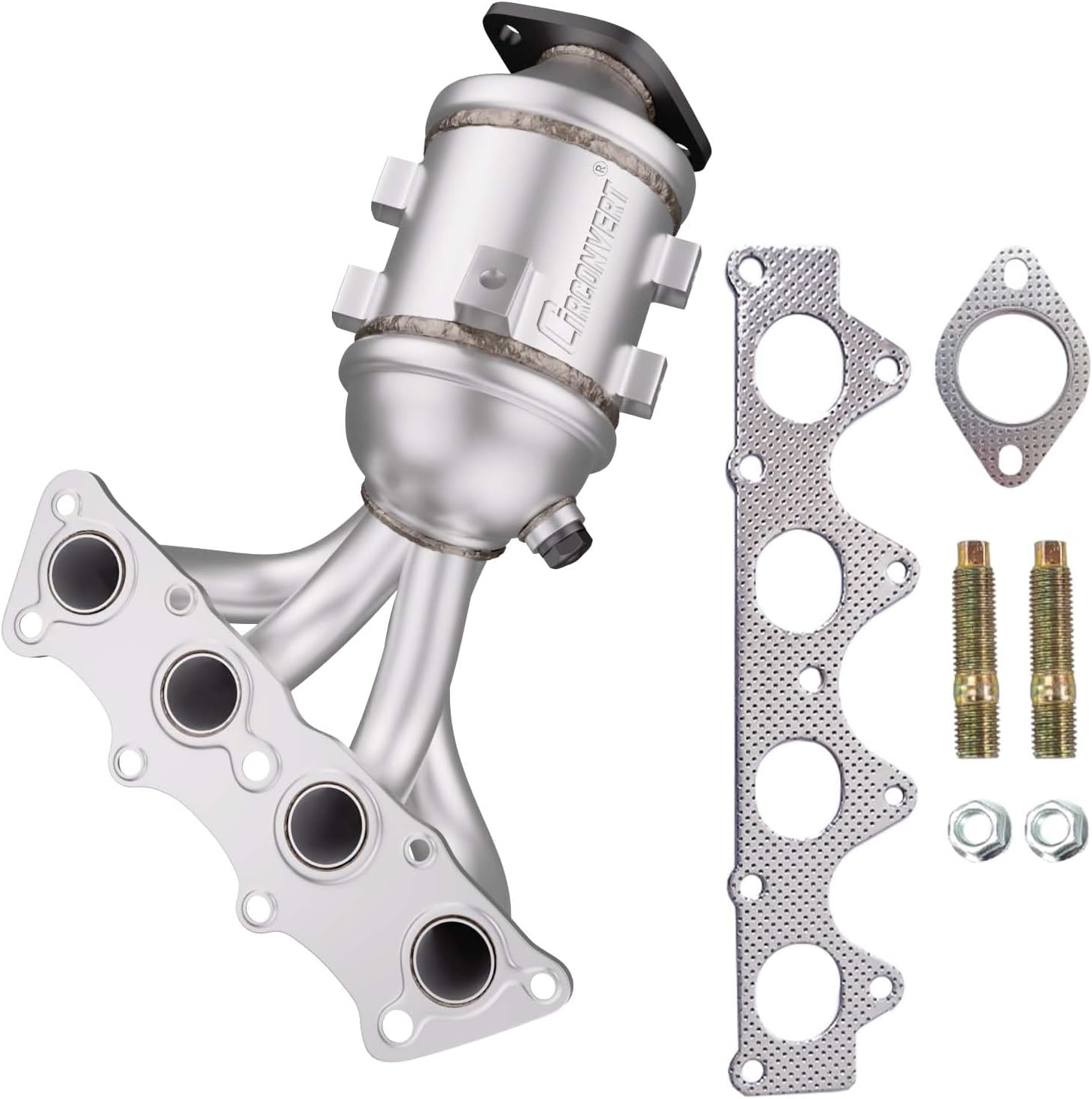 Catalytic Converter Direct Fit for 2012 2013 2014 2015 2016 2017 Hyundai Accent, 2012-2014 Kia Rio, 2012-2016 Kia Soul 1.6L I4 High Flow Catalytic Convertor (EPA Compliant)