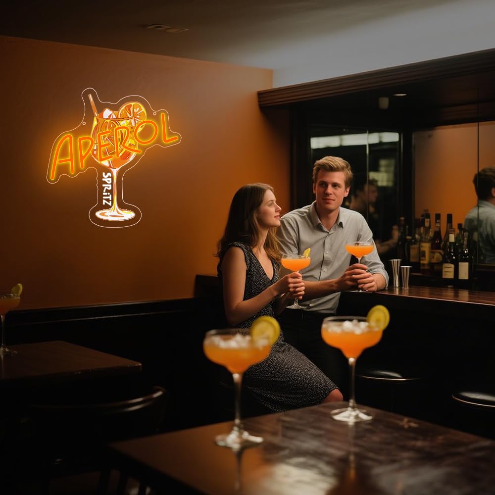 Aperol Cocktail Beer O'clock You Are My Sunshine Coffee Neon Cartel (D-Cocktail-3)