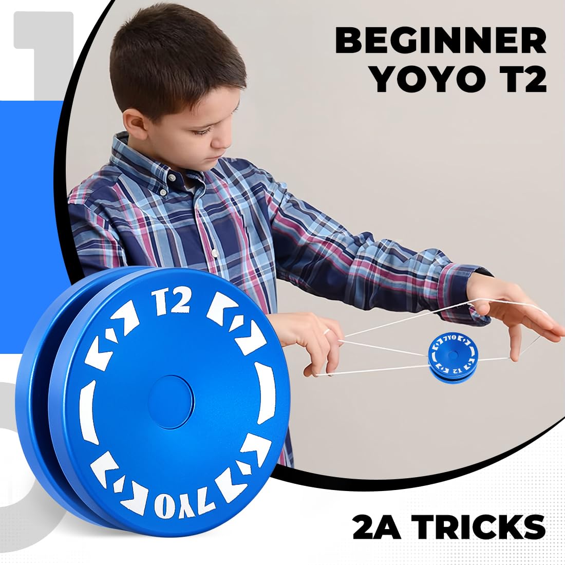 Amazon | 7YO T2 レスポンシブ ヨーヨーオートリターン 子供と初心者