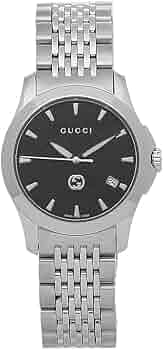 グッチ GUCCI 腕時計 YA1265006 クォーツ ブラック シルバー 楽天市場】グッチ 腕時計 レディース 時計 GUCCI Gタイムレス