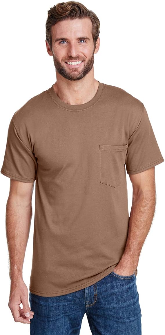 Hanes - Workwear Short Sleeve Pocket 