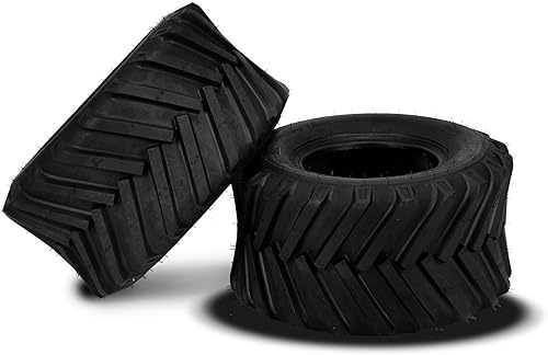 Neumáticos de tractor para cortacésped 18x9.50-8 2PR 19x9.5x8 para cortacésped y jardín, neumáticos de césped para carrito de golf, sin cámara,